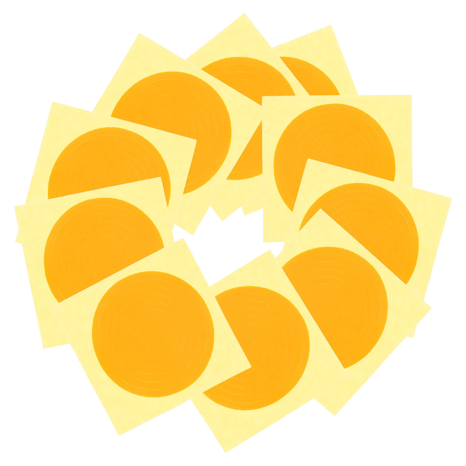 

10pcs Pressure Gauge Stickers Reflective Waterproof Labels Indicator Decals Easy Installation Various Sizes