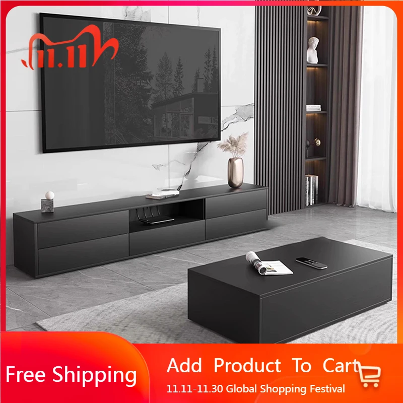 

Designer Aesthetic Tv Stands Wood Office Storage Drawers Tv Table Luxury White Nordic Modern Suporte Para Tv Home Furniture