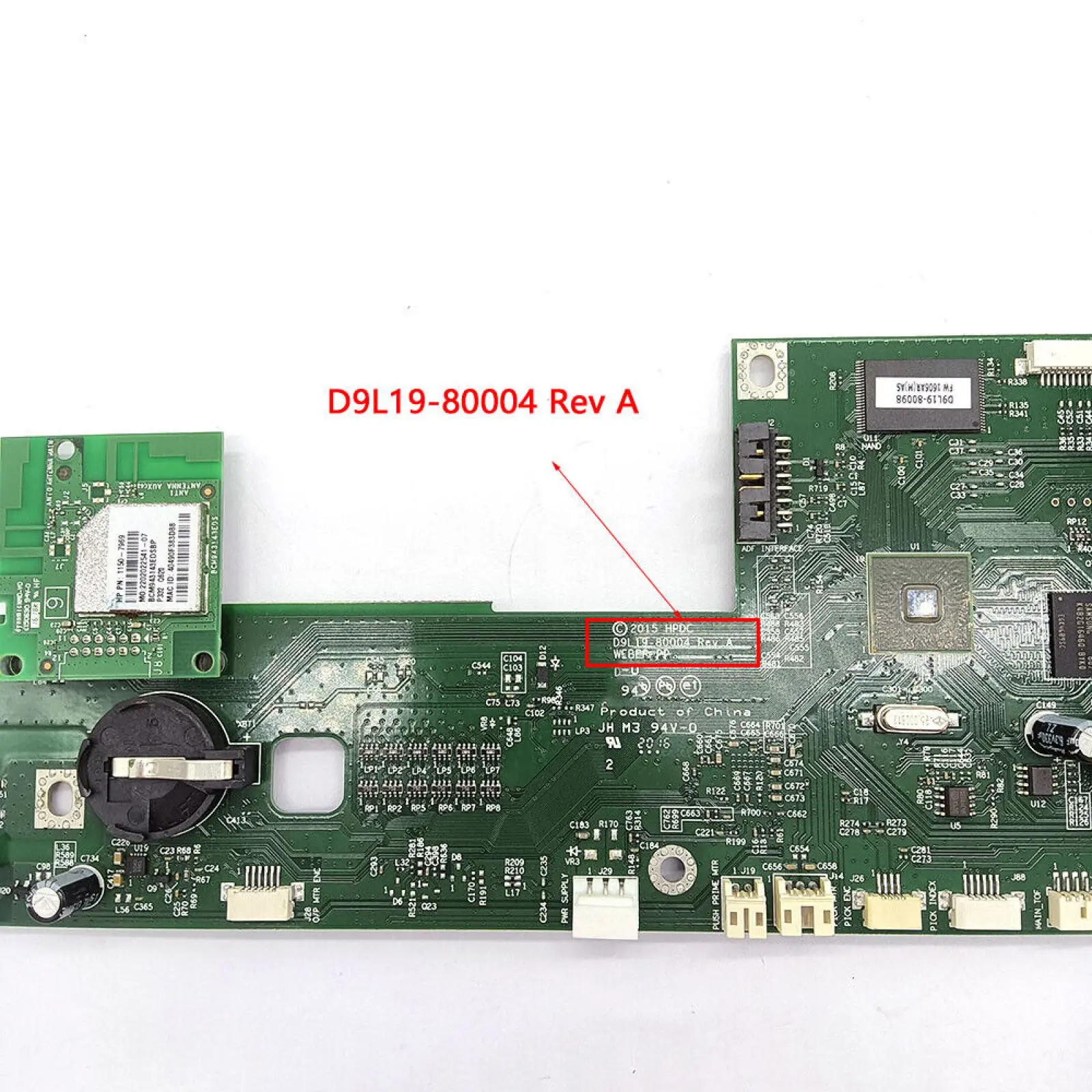 اللوحة الرئيسية اللوحة الأم REV A تناسب HP OfficeJet Pro D9L19-80004 8720 D9L19-60001