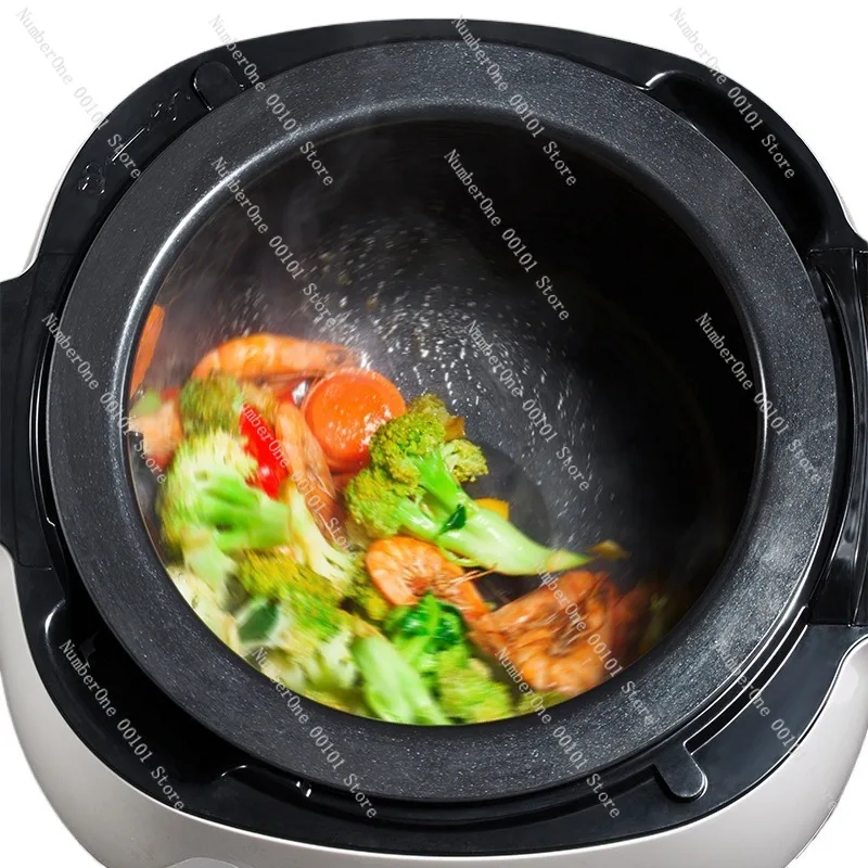 Multi-functional Drum-type Stove Machine, Household and Commercial Use, Fully Automatic Intelligent Fried Rice Robot, Smart
