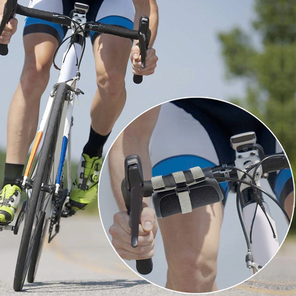 

Bike Speaker Mount Strap Wireless Speaker Holder Elastic Fixed Belt Black Kettle Accessories Durable Practical Connect Golf