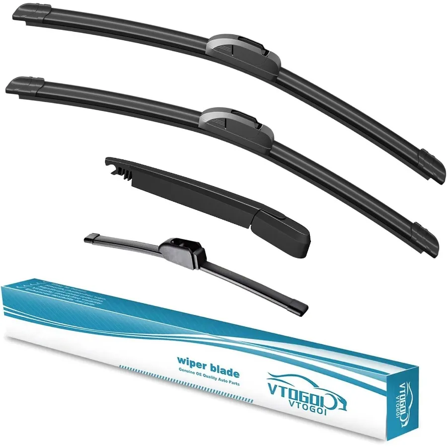 

Замена дворников для Kia Soul 20202023, щетки переднего и заднего дворника и комплект рычагов заднего стеклоочистителя для My Car Pack o