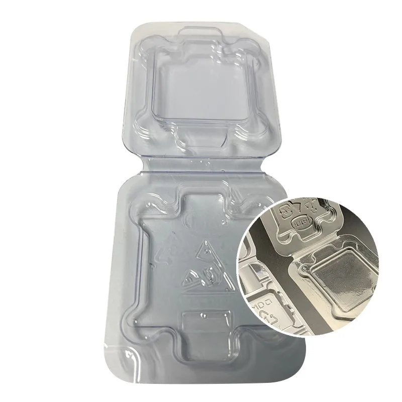 10pcs CPU Clamshell Tray Box AMD Case Holder Protection For AMD AM2 AM3 FM1 FM2 Accessories