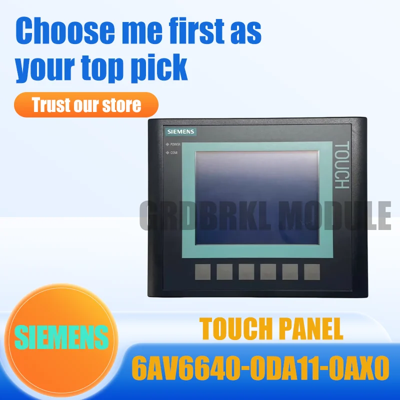 

New Original SIEMENS 6AV6640-0DA11-0AX0 Text HMI Panel