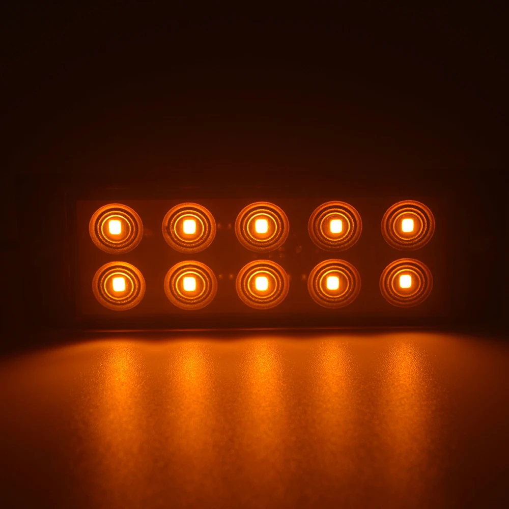 10 Leds Truck Side Lights 12V 24V Clearance Lamps For Pickup Tractor Boat Semi-trailer Waterproof Driving Brake Warning Signals