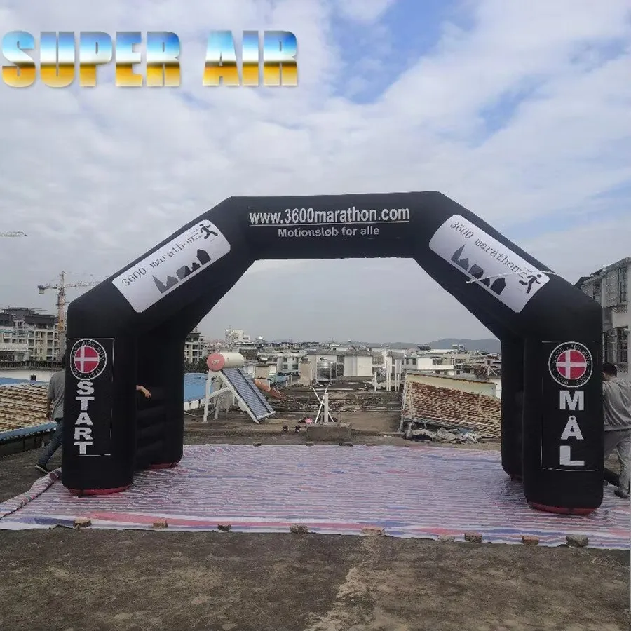 Factory direct sales professional custom portable safety Oxford cloth outdoor inflatable four-legged arch