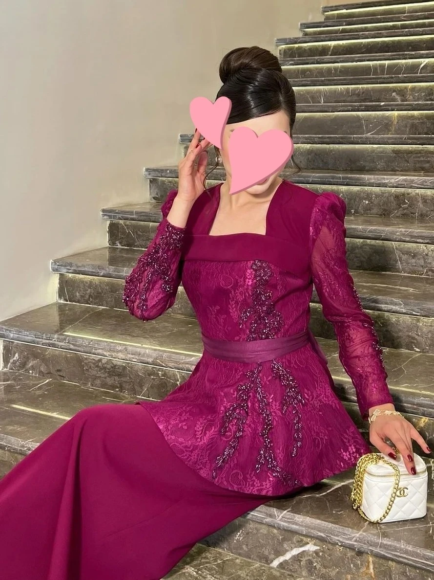 حفلة موسيقية كوكتيل فستاين سهرة/فساتين الحفلات دبي فستان سهرة لضيوف الزفاف الفاخر فساتين تصوير نسائية مخصصة #4