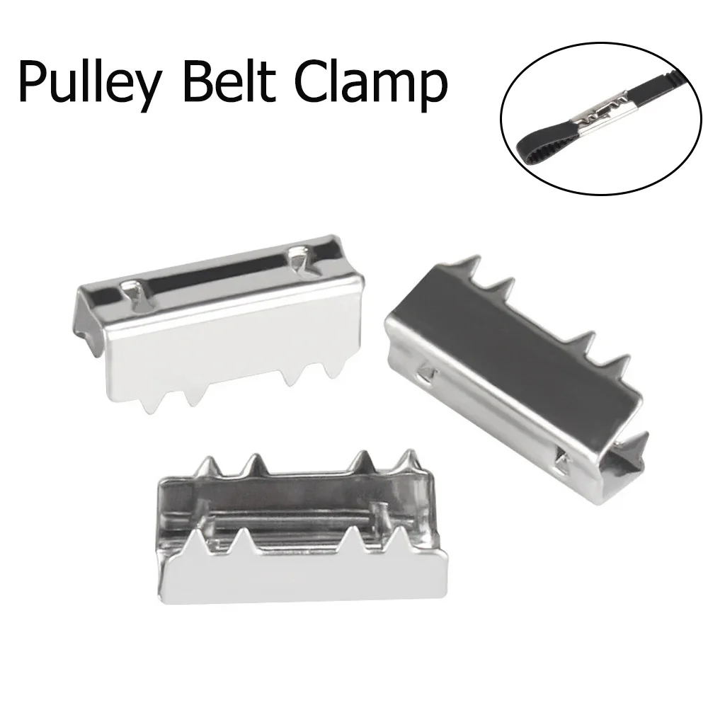 

50Pcs Open-end Timing Belt Crimp Clamp 3D Printer Open Belt Clip Openbuilds Belt Clamp Crimp Style