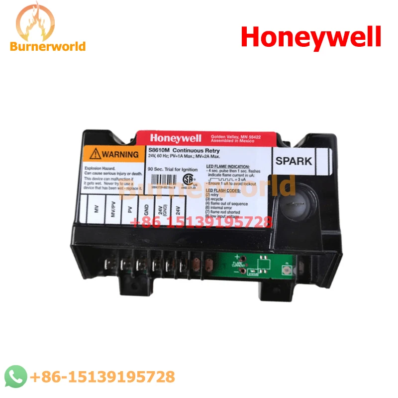 Honeywell Control Box S8610U3009 S8600M3001 S8610M3009  Burner Program Controller Burner Ignition Controller