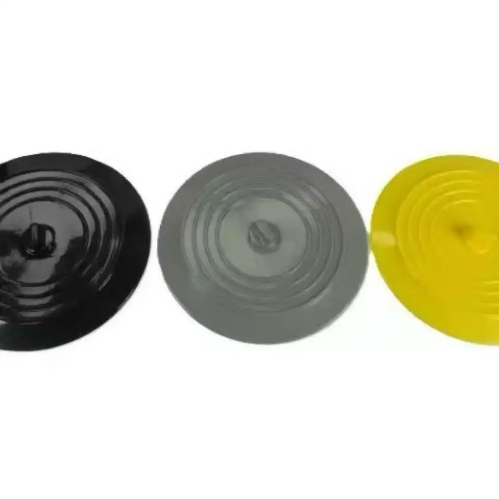 15cm Großer Silikon-Badewannenstopfen Auslaufsicherer Abflussdeckel Waschbecken-Haarstopper Flacher Wannenstopfen Badezimmer-Zubehör – Detail 3