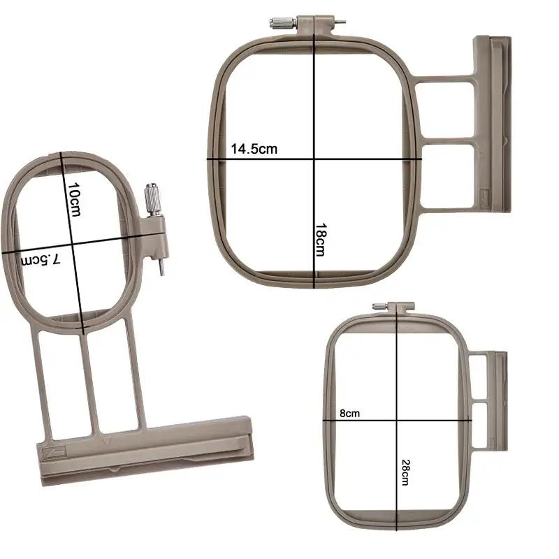 Sewing And Embroidery Hoop Frame For Brother Innovis I Ie V3 V7 NQ1600E NQ1400E Babylock Machine Hoop EF73 EF74 EF75 EF81