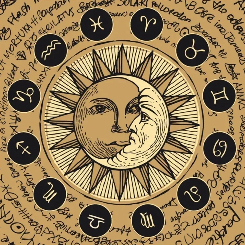 Altar Tarot Cloth Metatrone\'s Cub Crystal Grid Tablecloth Tarot Divination Cards Table Cloth Tapestry Witchcraft Supply