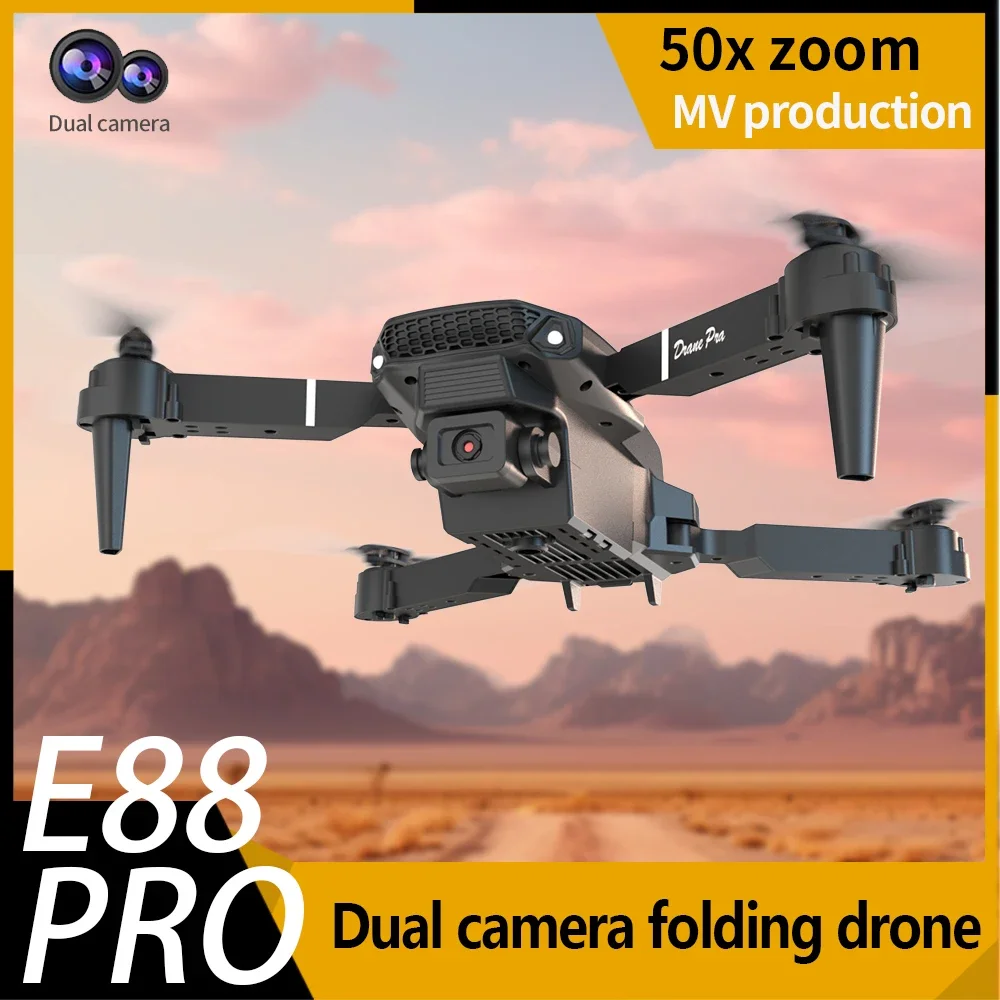 XMSJ FPV Mini Drone 4k Profesional HD 4k Rc Airplane Dual-Camera Wide-Angle Head Remote Quadcopter Airplane Toy Helicopter Gifts