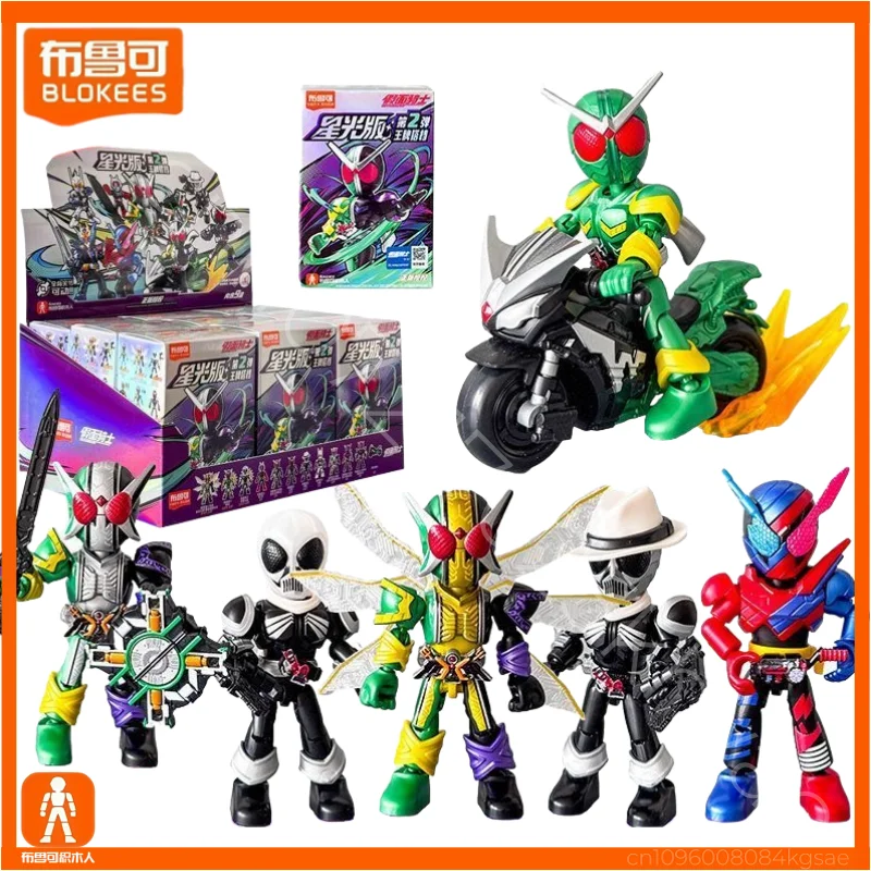 

BLOKEES Building Blocks Kamen Rider Ace Partner Action Figure Assembled Collect Toys Movable Model Children's Birthday Gifts