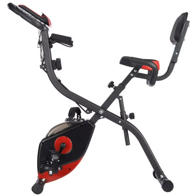 مبيعات المصنع مباشرة دراجة تمرين قابلة للطي، محمولة للياقة البدنية المنزلية تستخدم ممارسة الدراجة الدوارة