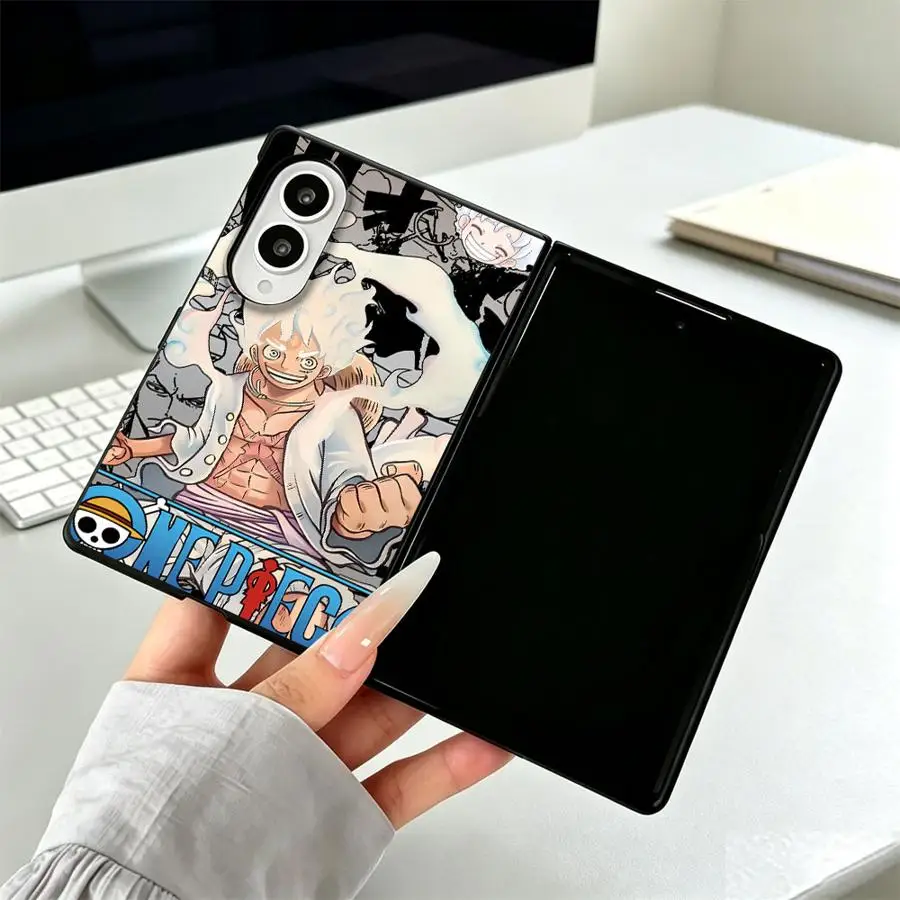 Luxury Phone Cover Case for Samsung Galaxy ZFold Wide Z Fold 8 Z Fold8 Wide ZFold8 O-One P-iece Retro New
