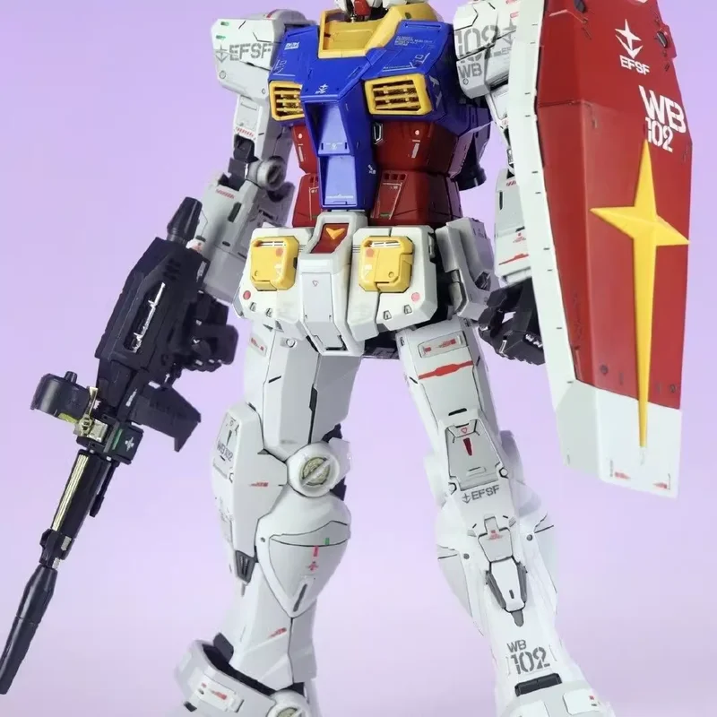 Daban PGU 1/60 Yuanzu 2.0 RX-78-2 Z Funkcją Odkrywania Wnętrza Ramy z Zestawem Lamp Model do Składania Figurki Akcji Prezent