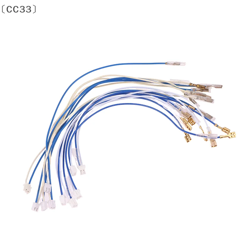 

뷰CC33 Stelle5PCS 2,8 мм 4,8 мм терминальный гнездовой разъем с 2-контактным разъемом, кабель, джойстик/провода кнопки, аксессуары для аркадных игровых автоматов