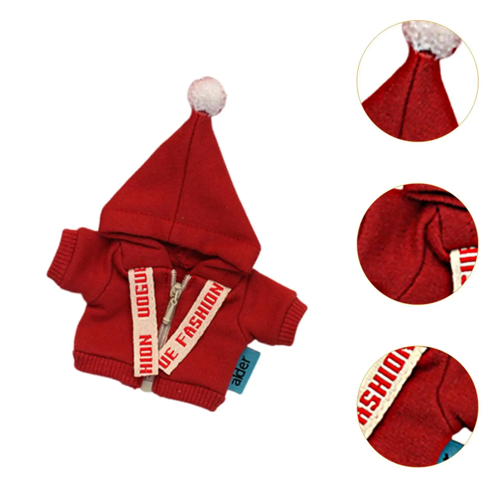 ชุดตุ๊กตาผ้าพลัฌขนาด 15 ซม. ชุดแฟนซีใส่สบาย อุปกรณ์ประกอบฉากถ่ายภาพ ชุดแฟชั่น DIY สำหรับตุ๊กตาผ้า ชุดตุ๊กตาการ์ตูน ชุดเอี๊ยมตุ๊กตา