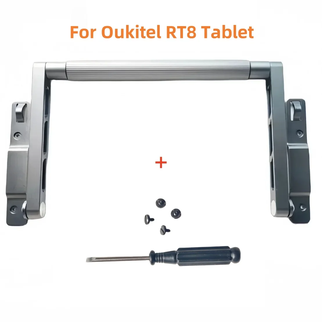 Oryginalny, oficjalny, odporny na wstrząsy stojak na tablet ze stopu aluminium do wytrzymałego tabletu Oukitel RT8 ze śrubokrętem Wymień części