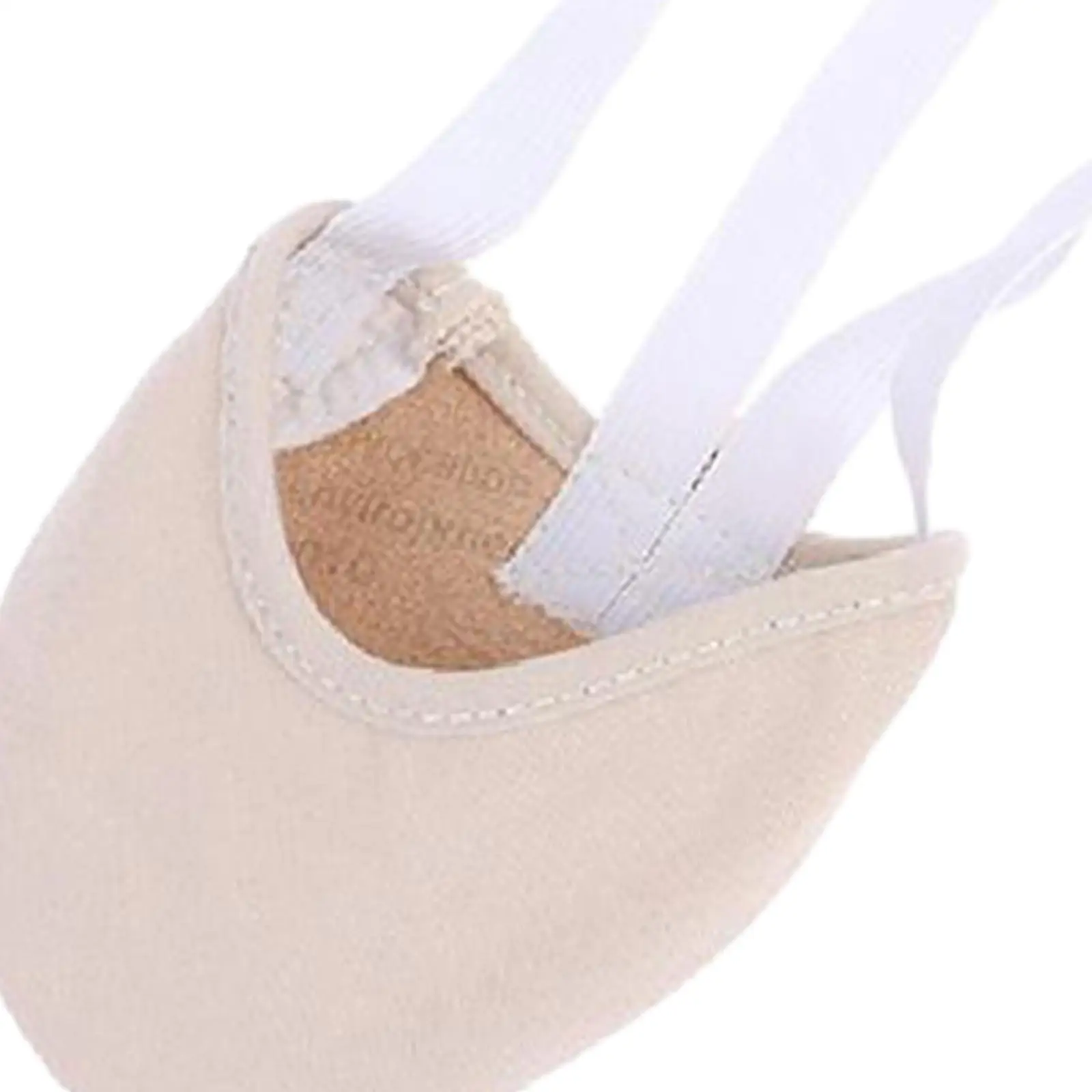 Half Sole Dance Shoes Soft Soled Pirouette Shoes for Lyrical Practice Modern