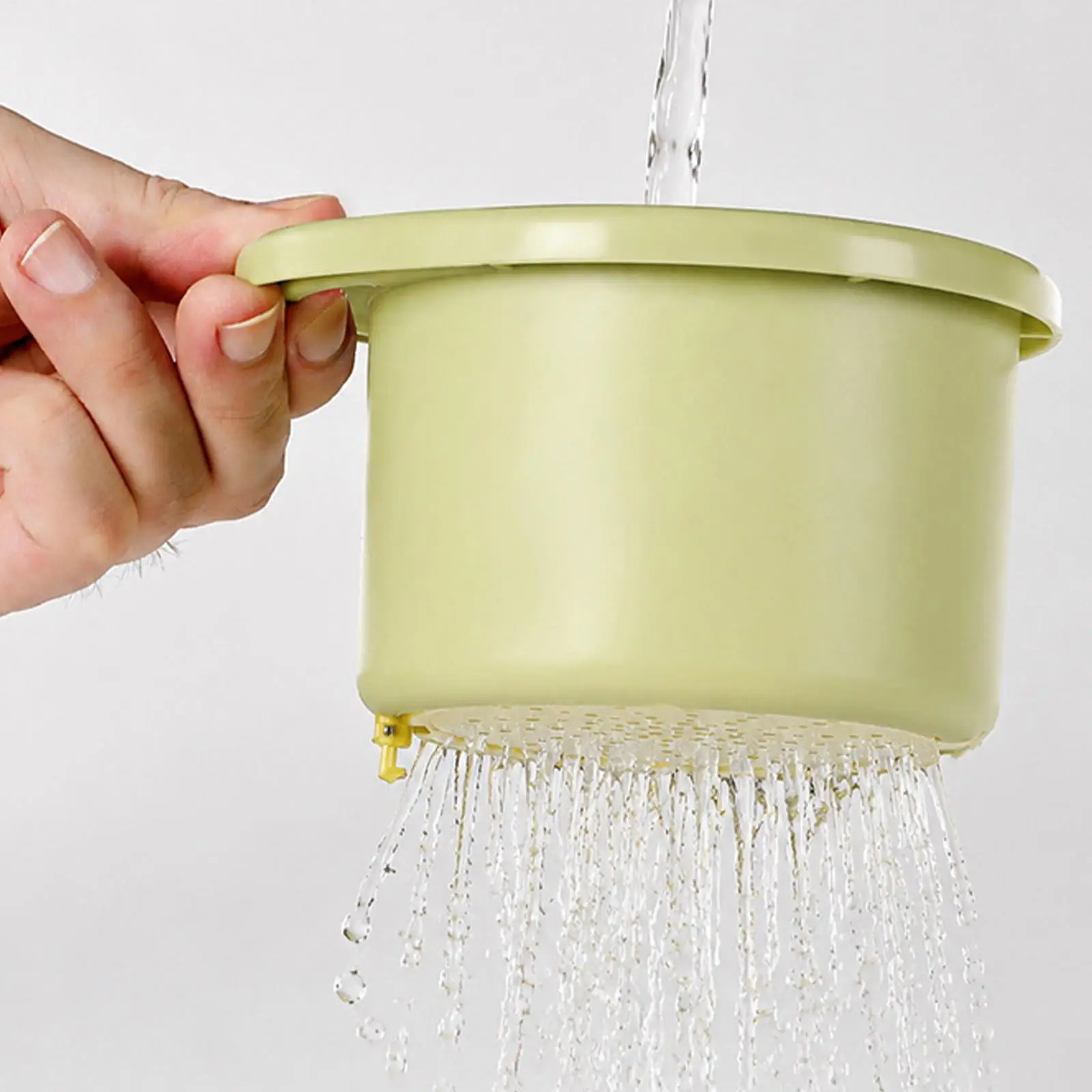 Sink Food Strainer Basket Faucet Mount Multifunctional Pasta Noodle Filter Tray Portable Drain Filter for Hair Leftovers Soup