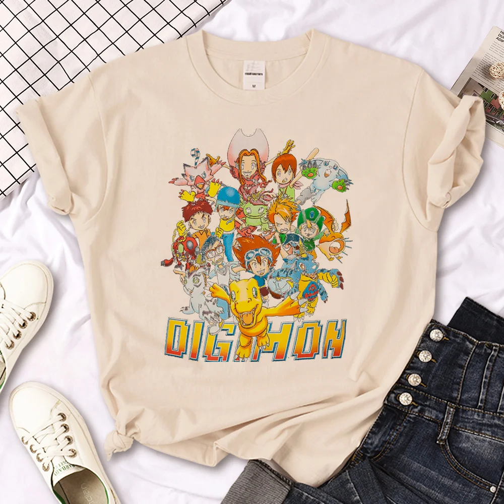 Digimon t shirt men funny t-shirts male harajuku clothing