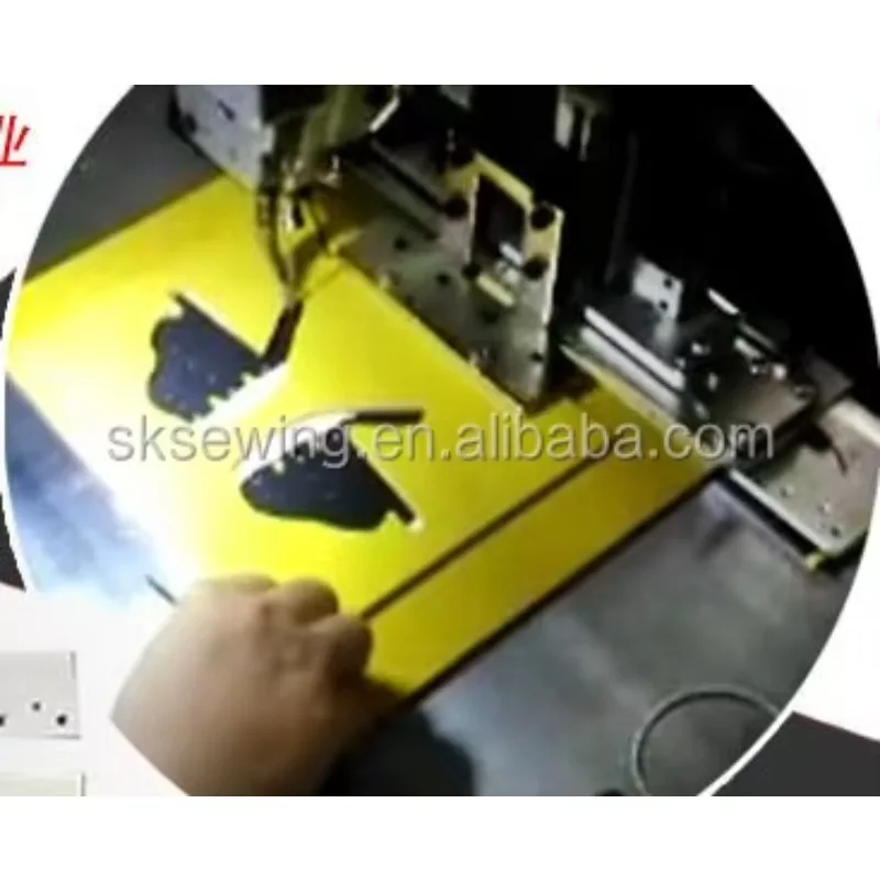 غرز الملابس X Box ماكينة خياطة النمط الصناعي القابلة للبرمجة بالكمبيوتر