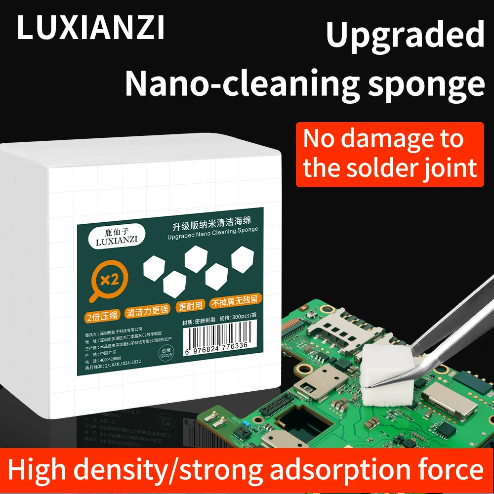 LUXIANZI Magic Sponge Eraser Nano Cleaning Sponges For Kitchen Office Bathroom Efficient Clean Accessory White Melamine Sponge