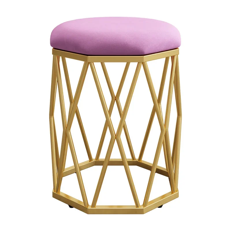 

Office Outdoor Makeup Stool Portable Nordic Bedroom Designer Vanity Chair Bathroom Modern Living Room Tabouret Home Ornament