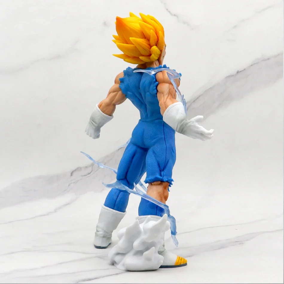 27cm Anime Dragon Ball Z GK Vegeta action figure Magin Vegeta self-explosion action  PVC action figure toy model collection gift