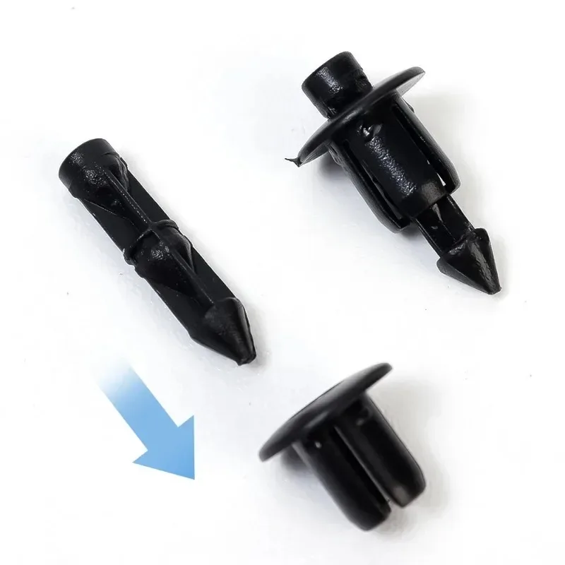 Plastic Rivet Fairing Body Trim Panel Fastener Screw Buckle Clip for Suzuki Kawasaki Parts Car Motorcycle Shell Accessories