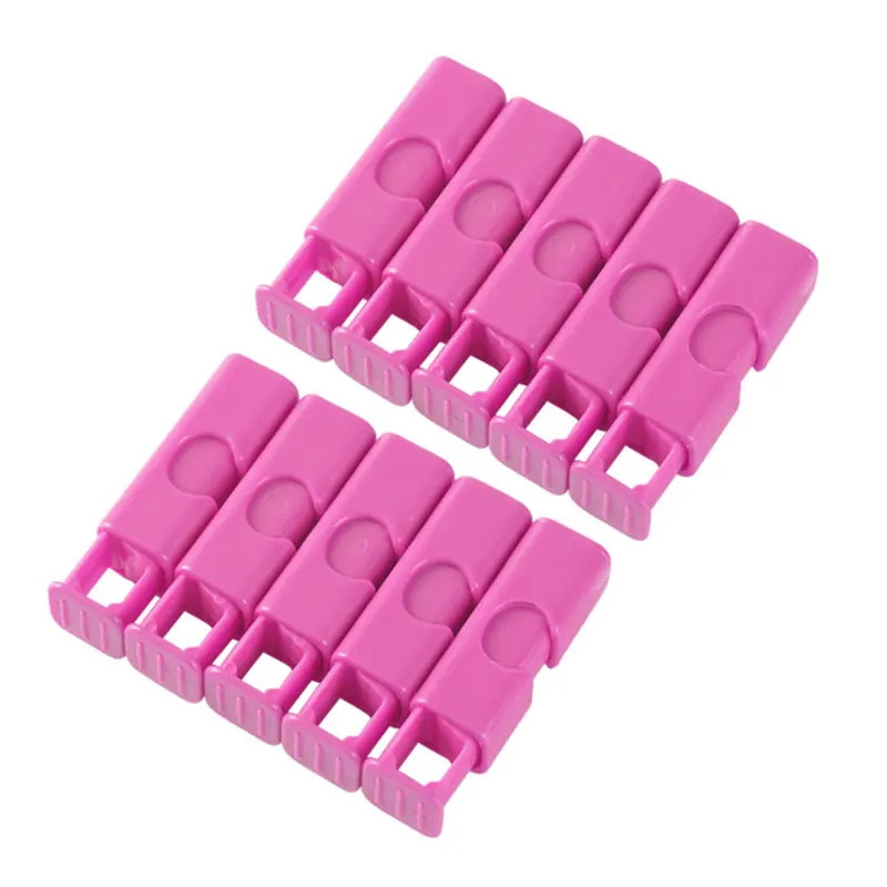 20/10Pcs Food Sealing Clips Bread Storage Bag Clips For Snack Wrap Bags Spring Clamp Reusable Kitchen Organization Sealing Clamp