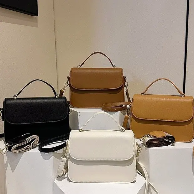 Autunno nuova 2589 tendenza leggera moda di lusso semplice design di nicchia versatile borsa a tracolla per pendolari retrò