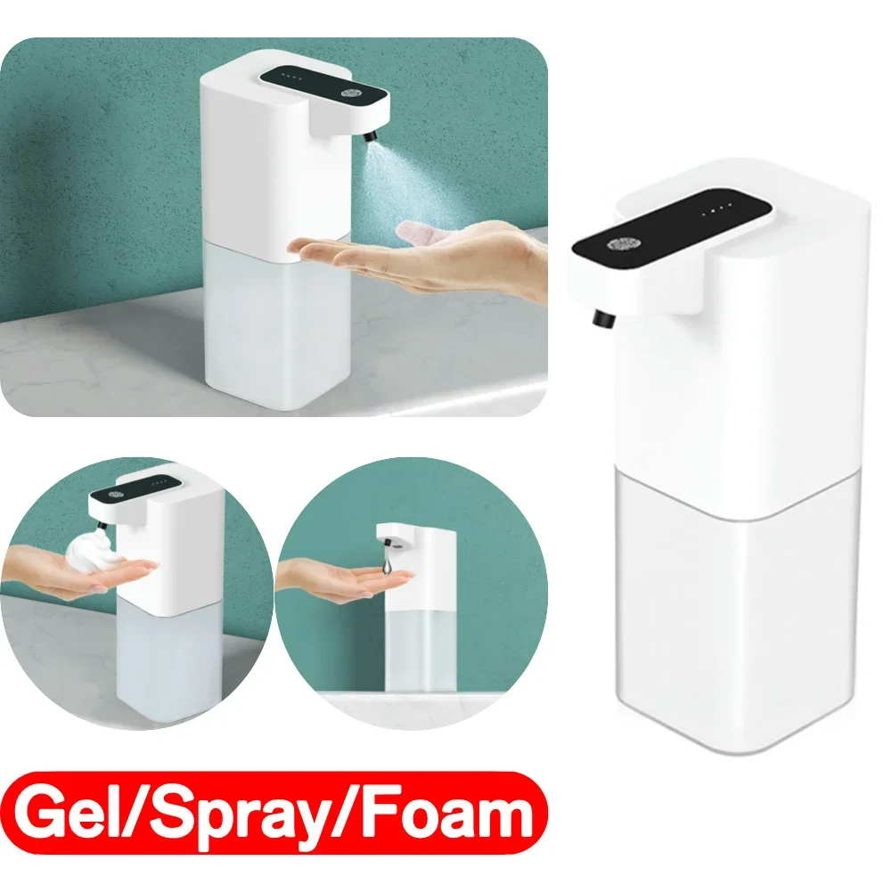 

Automatic Liquid Soap Machine Intelligent Charging Universal Foaming Dispenser Wall Mounted Touchless Sensor for Bathroom School