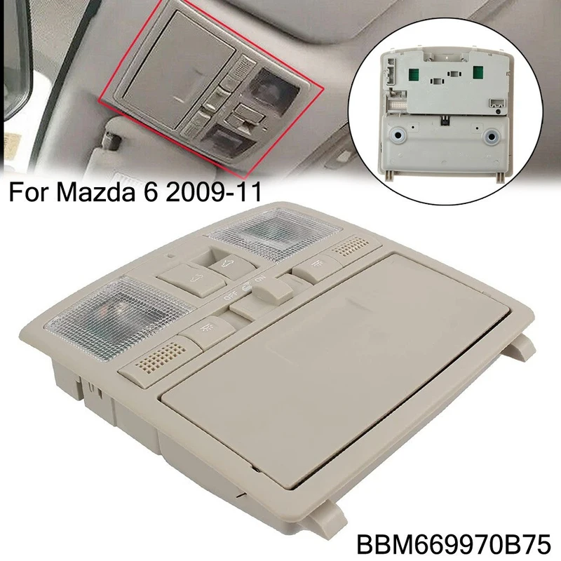 

AAA+ Easy Installation Sunroof Switch BBM669970B75 Overhead 1 Pcs ABS+Metal