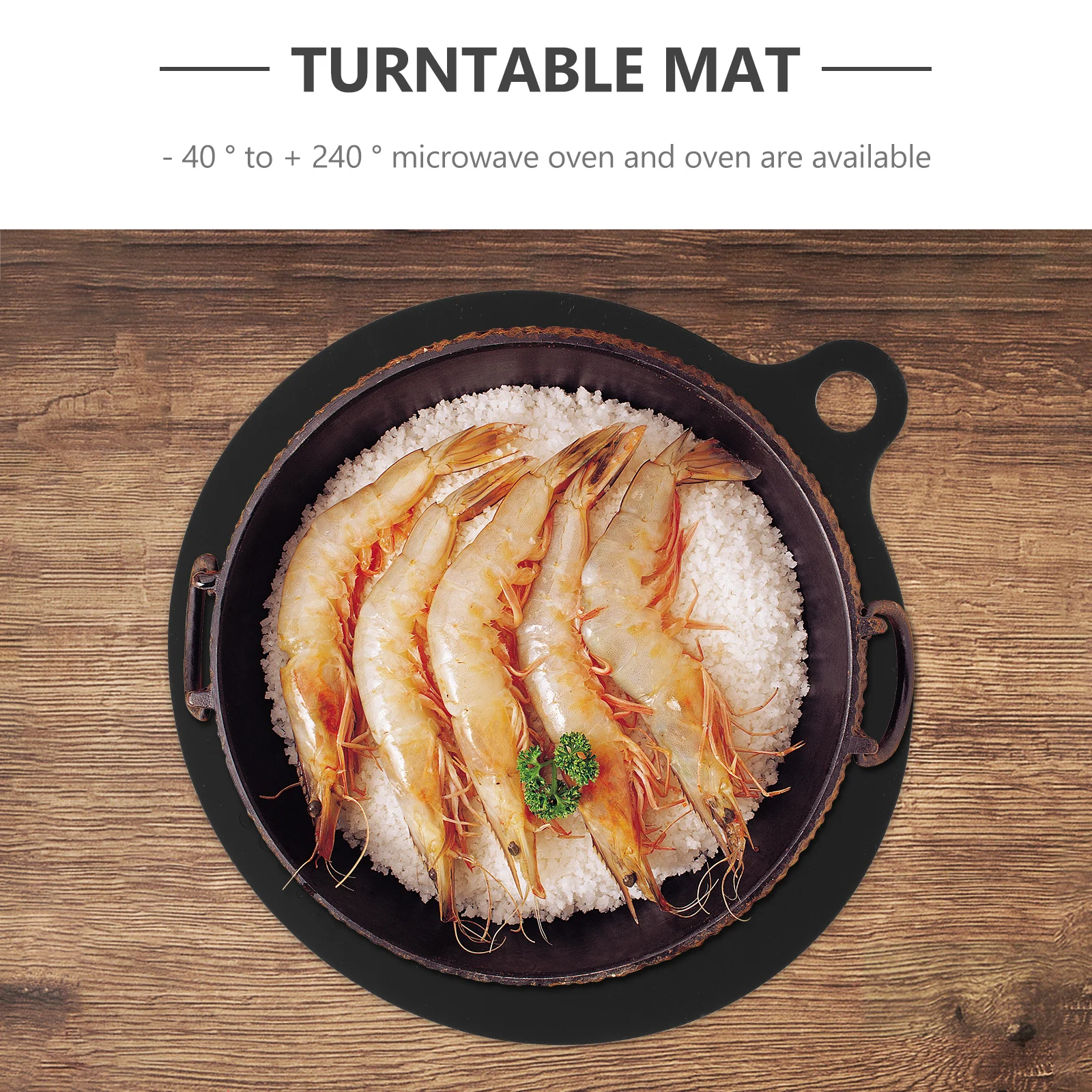 

2pcs Silicone Round Mat Kitchen Baking Air Fryer Liner Heat Resistant Dishwasher Safe Oven Pastry Sheet Microwave Turntable Pad