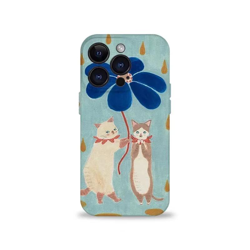 

Blue Rain Walking Cat