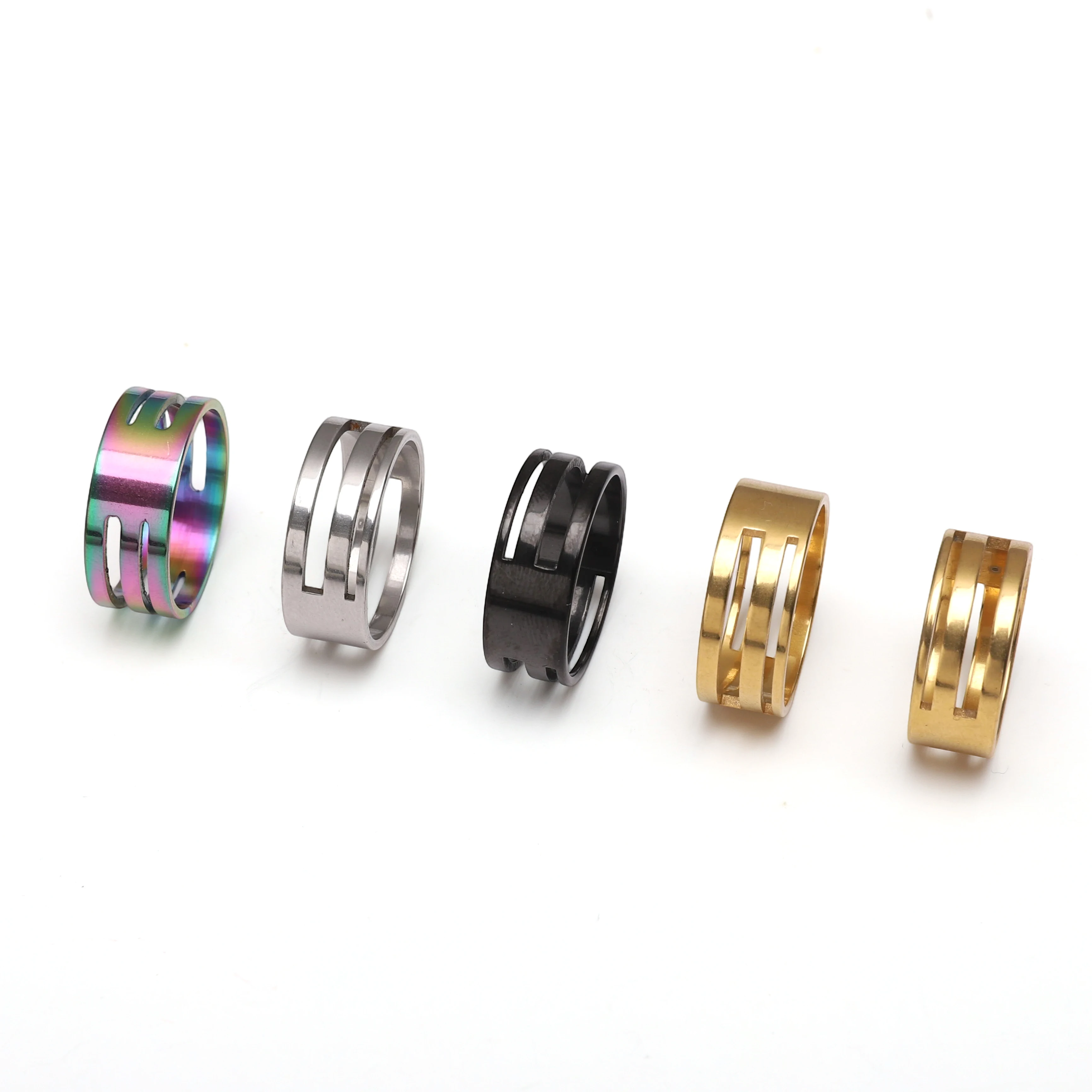 1pc 17/18/19mm Stainless Steel Ring Jump Ring Opener Tool for DIY Jewelry Making Opening Closing Split Rings Craft Accessories