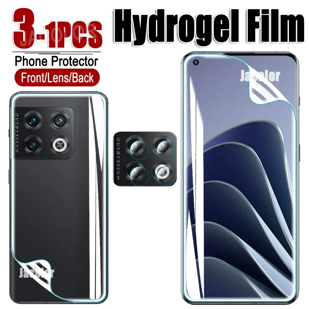 1-3PCS Soft Hydrogel Film For OnePlus 10 T Pro 10T 9R 9 R 10Pro For One Plus 10 T Pro 10T 9R 9 Oneplsu Camera Lens Back Protetor