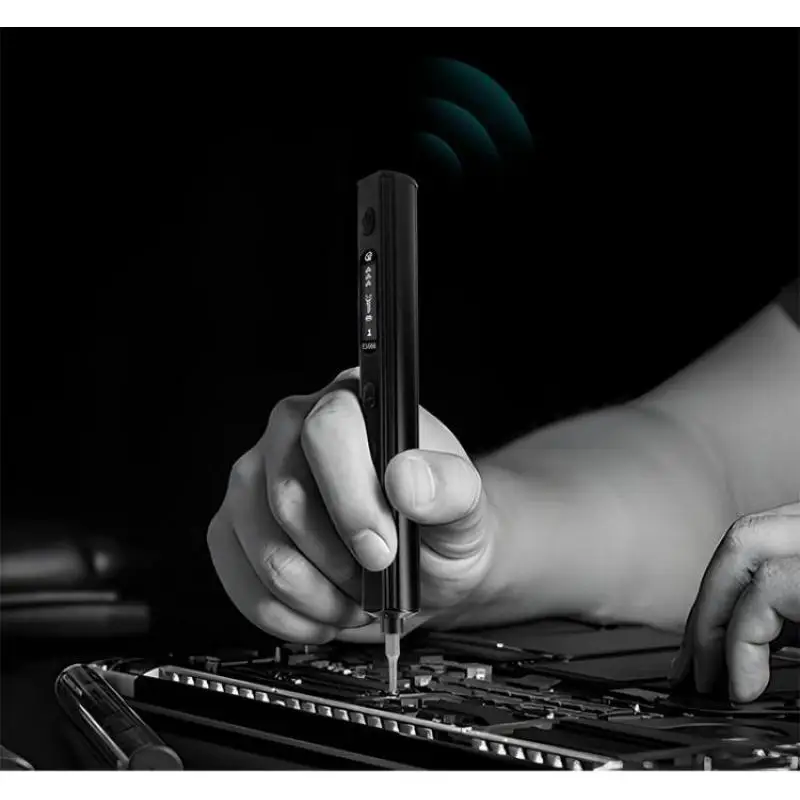 Sequre Es666 Smart Screwdriver With Somatosensory Recognition & Manual & Electric Modes Suitable For Continuous Maintenance Work