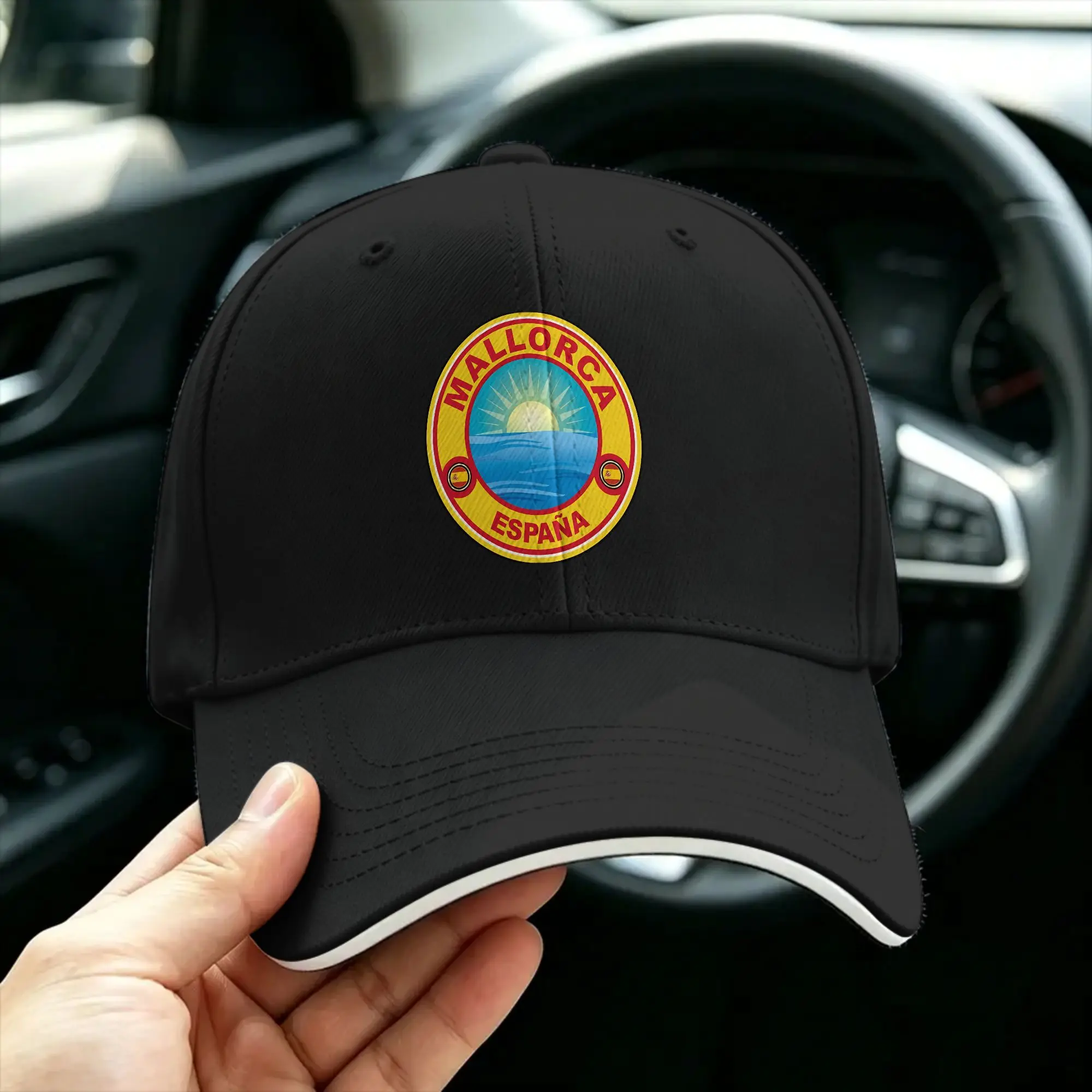 Mallorca España Spain Baseball Cap  y2k Funny Women Men Trucker Hat Breathable Design Outdoor Sports Baseball Caps Gift Idea