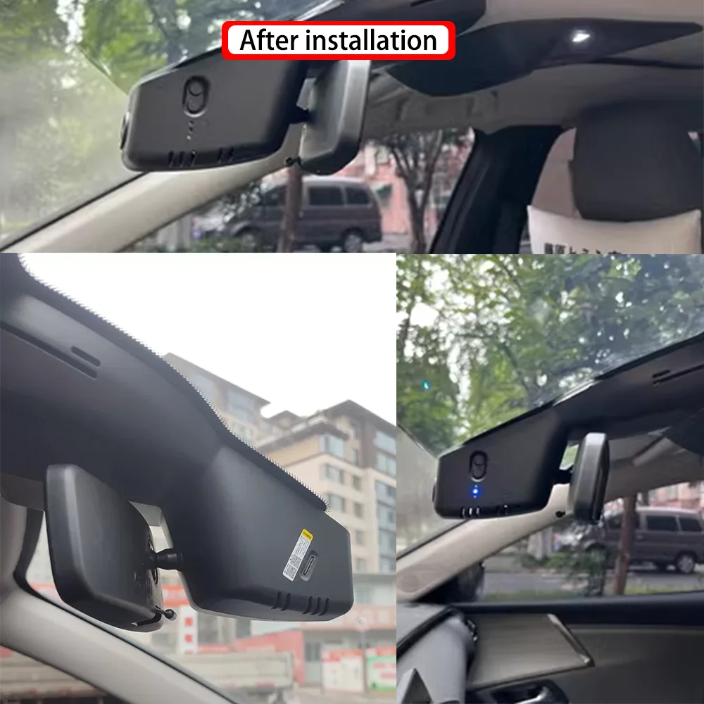 OEM سيارة الجبهة والخلفية 4K مسجل فيديو DVR داش كام لوحة القيادة كاميرا لسيتروين C5 X بيجو 408 P54 2021 2022 2023 2024 2025