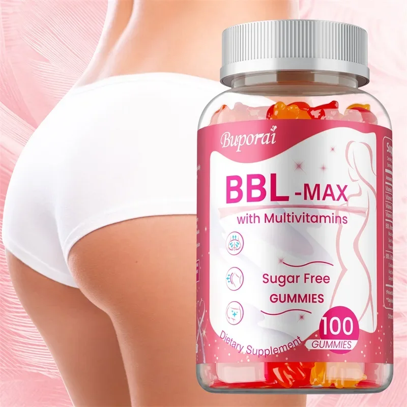 

BBL -MAX Gummies - помогает поднять и поддерживать форму фигуру, подтягивает и подтягивает, формирует ягодицы
