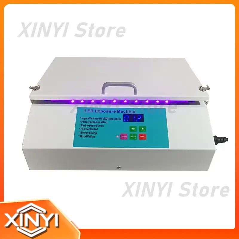 LED Exposure Machine Small Digital Display Printer Automatic Memory Simple Operation Power Saving 110/220V 16W