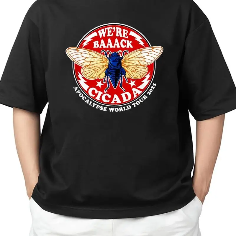 We'Re Back Cicadas World Tour 2025 T Shirt Classic Adult S 4Xl