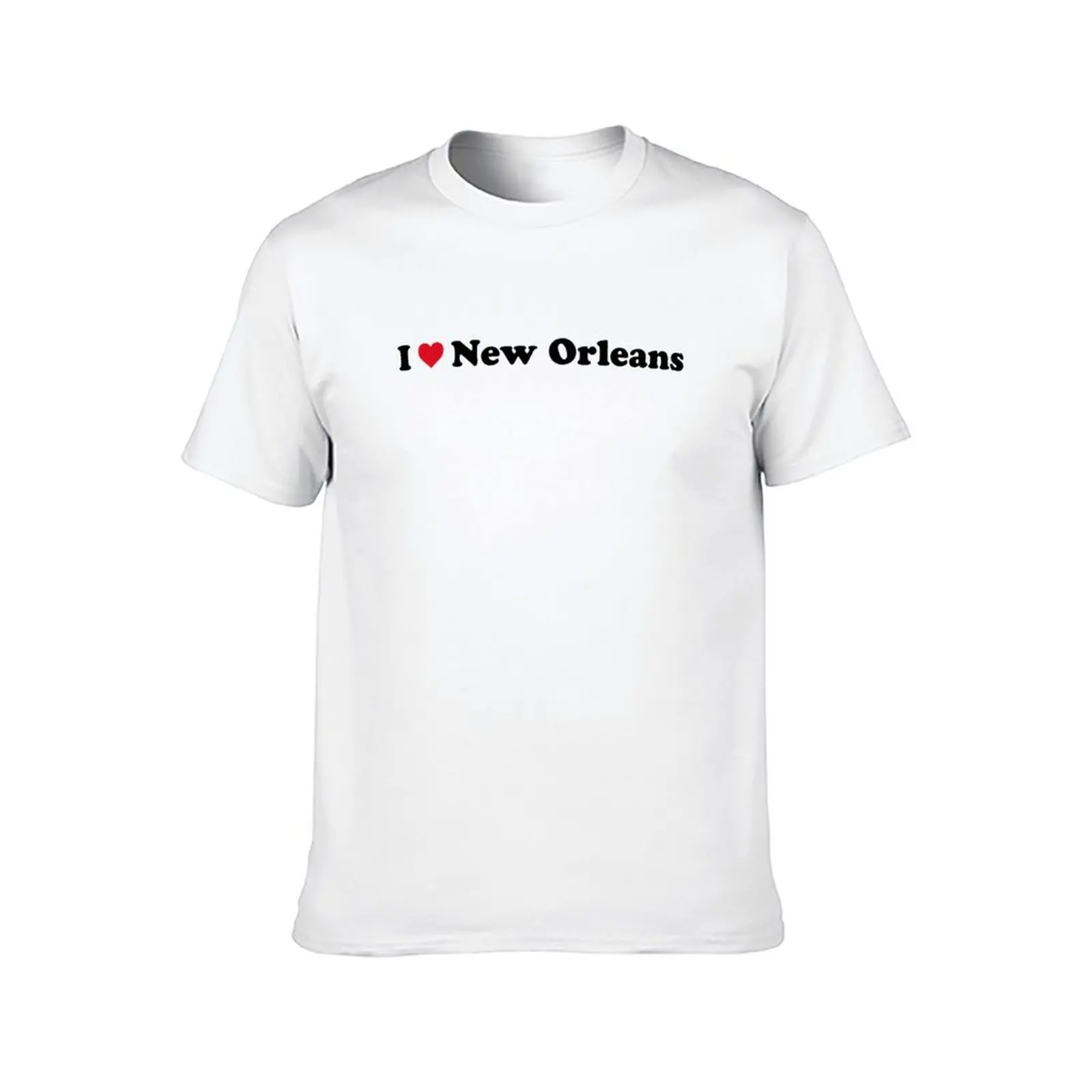 I Love New Orleans T-Shirt tops basketball graphic tees new edition t shirts for men cotton