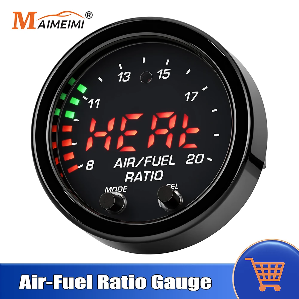 Car O2 Air Fuel Ratio Wide-band Gauge Kits For 30-0300 X-Series AFR Wideband LSU 4.9 Lambda Meter Oxygen Sensor Controller Gauge