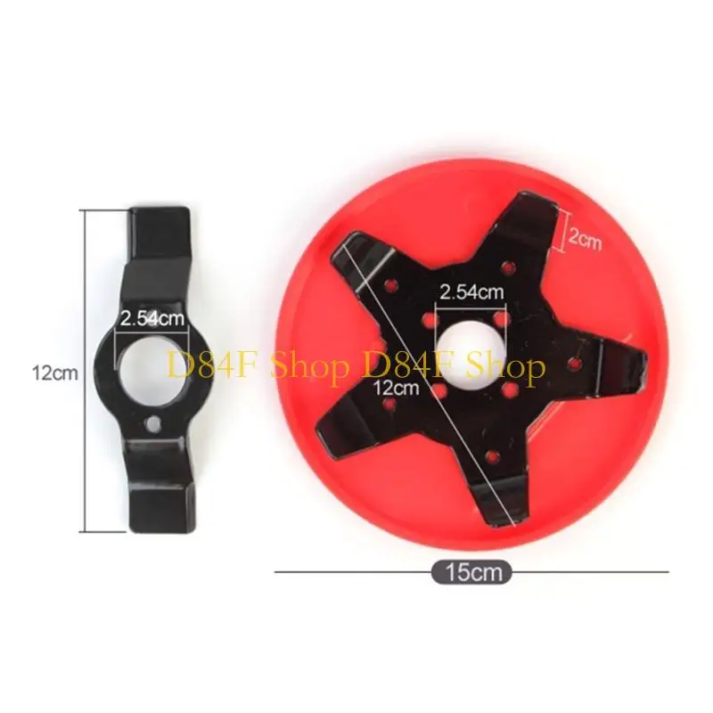 D84F Dual-use Weeder Plate Lawn Mower Trimmer for Head Brushcutter Grass Cutting Machine Tool