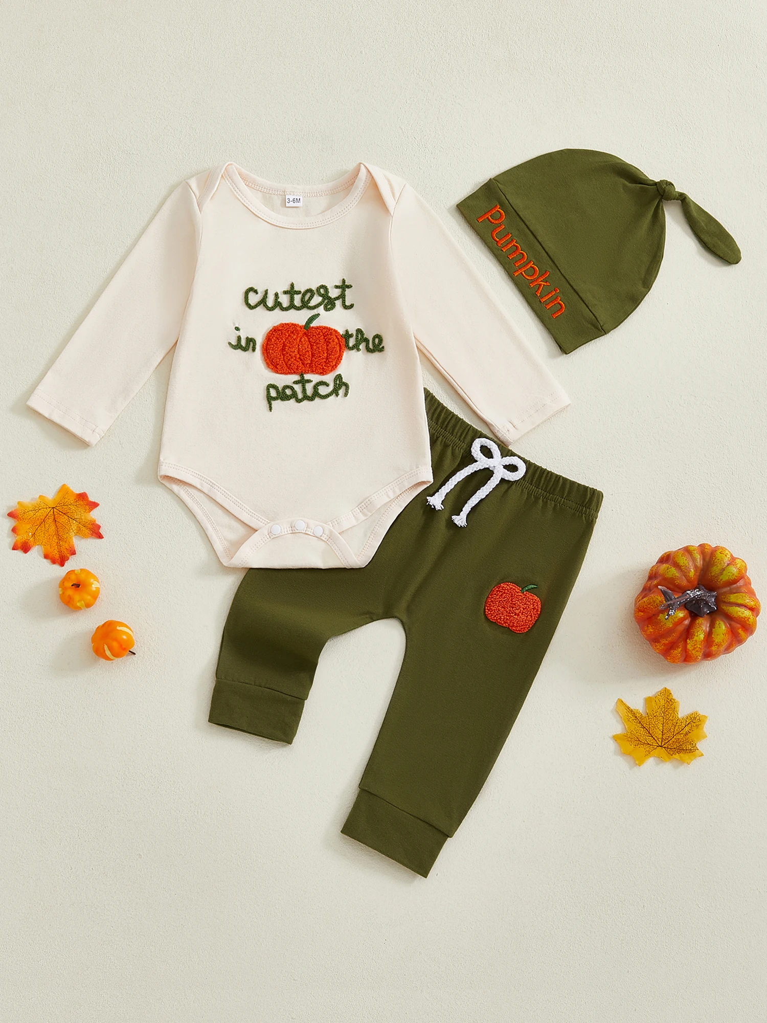 

Костюм на Хэллоуин для маленьких девочек, платье с короткими рукавами и вышивкой ведьмы и полосатые леггинсы, комплект с повязкой на голову, осенний наряд из трех предметов